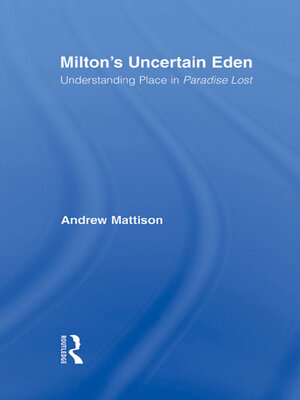 cover image of Milton's Uncertain Eden